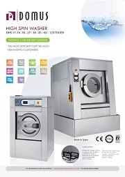 DOMUS WASHER EXTRACTOR HIGH SPIN/ MESIN CUCI DOMUS SOFTMOUNT