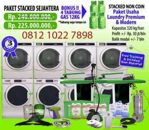 PAKET MESIN LAUNDRY SEJAHTERA NON KOIN