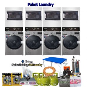 uusaha laundry kiloan koin kartu qris